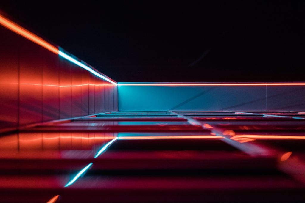 Abstract Neon